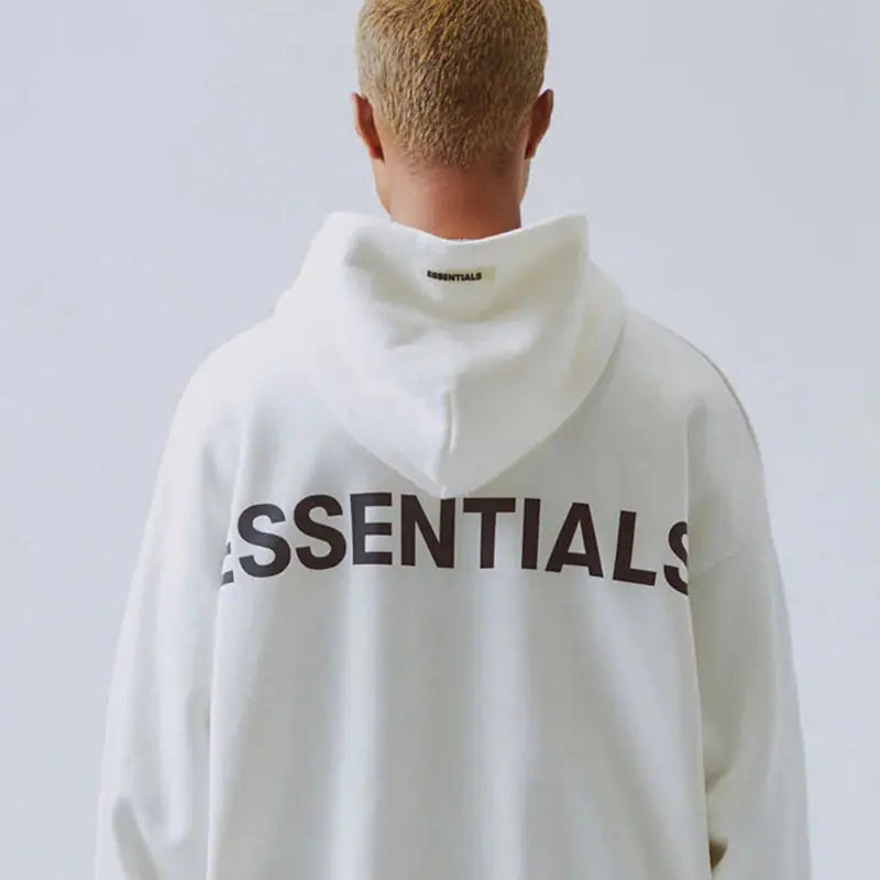 Fear of God Essentials Loose Hooded Sweatshirt for Men